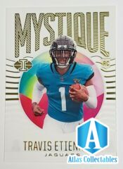 Travis Etienne Jr. 2021 Panini illusions Mystique MY-14 Rookie RC Jaguars